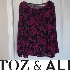 Roz & Ali Long Sleeve with Open Slits on a…